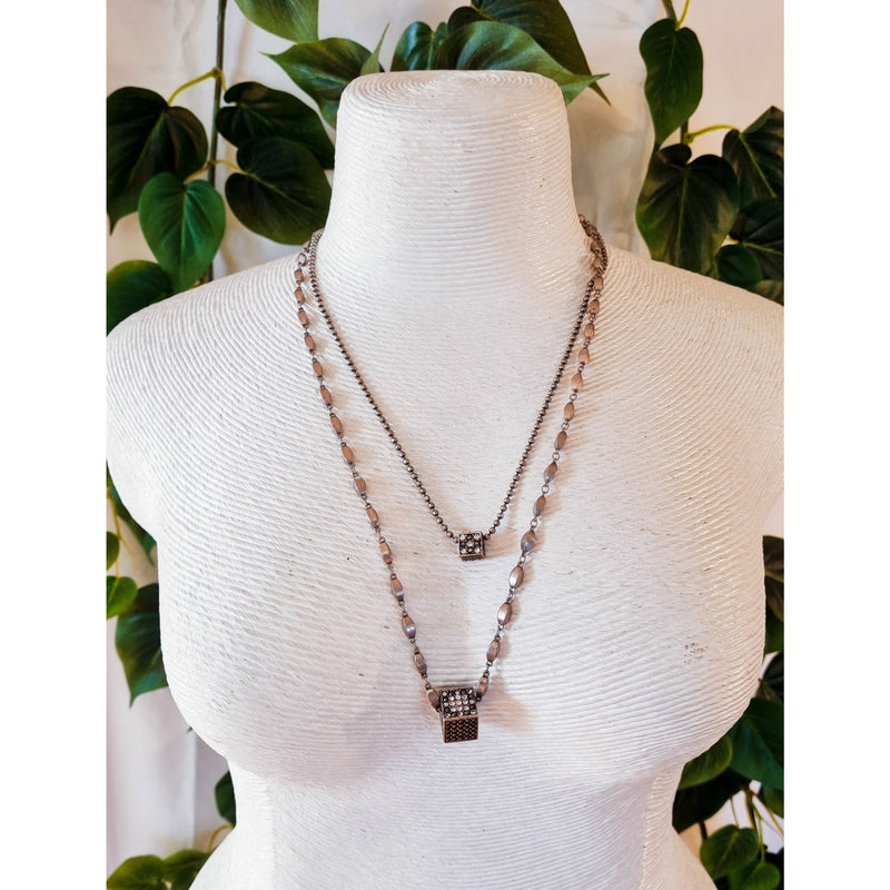 Milano Swarovski Necklace- 2SSD