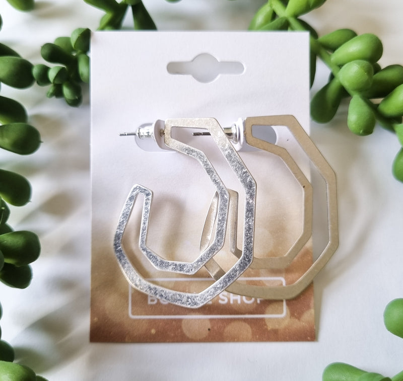 New York Chic Earrings- DRH-SIL