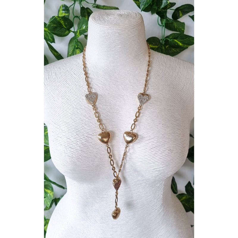 Milano Swarovski Necklace- Go VR Hrt