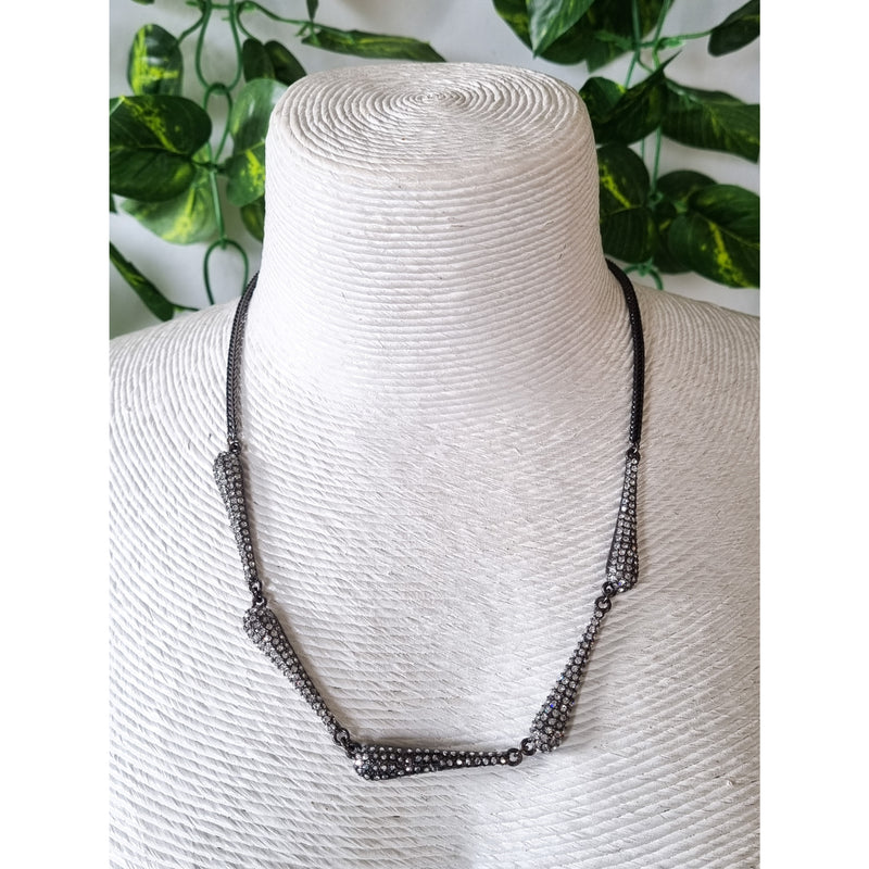 Milano Swarovski Necklace- 5CTEAR