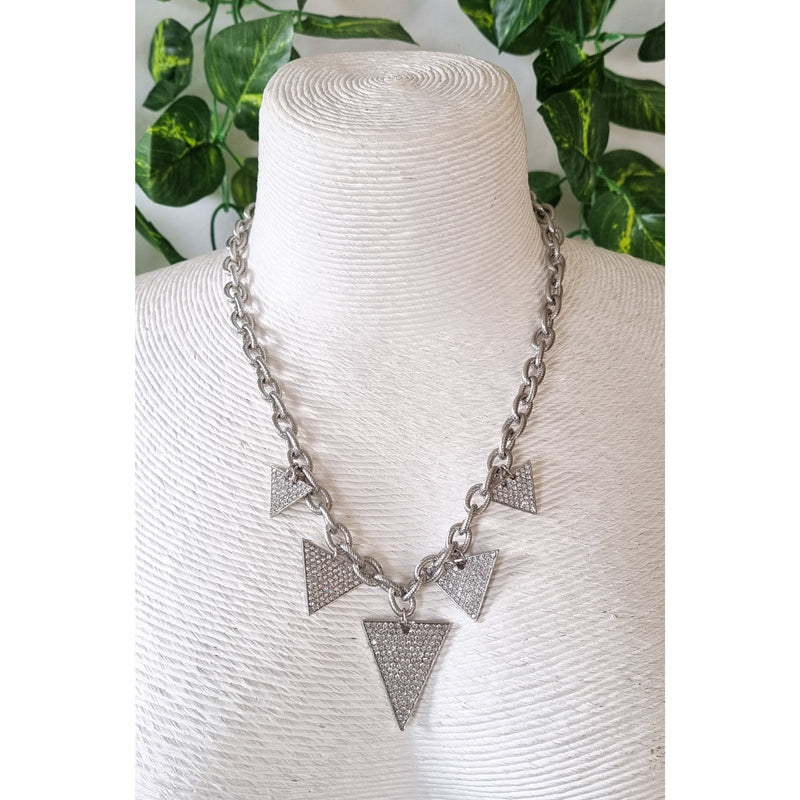 Milano Swarovski Necklace- 5CDIA