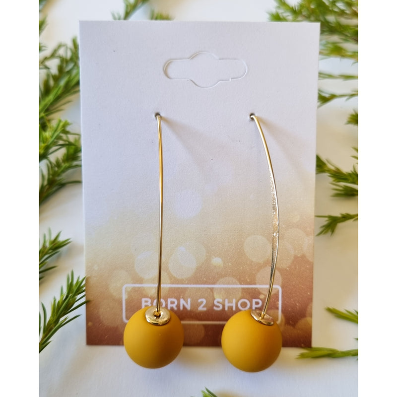 Paris Contemporary Chic Earrings- BALLMUSTGO