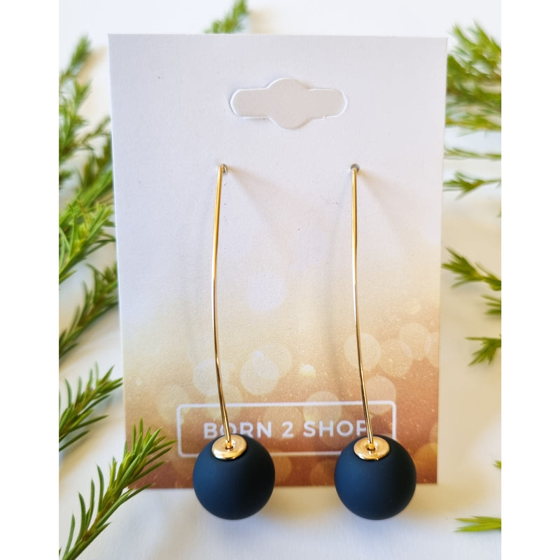 Paris Contemporary Chic Earrings- BALLNVGO