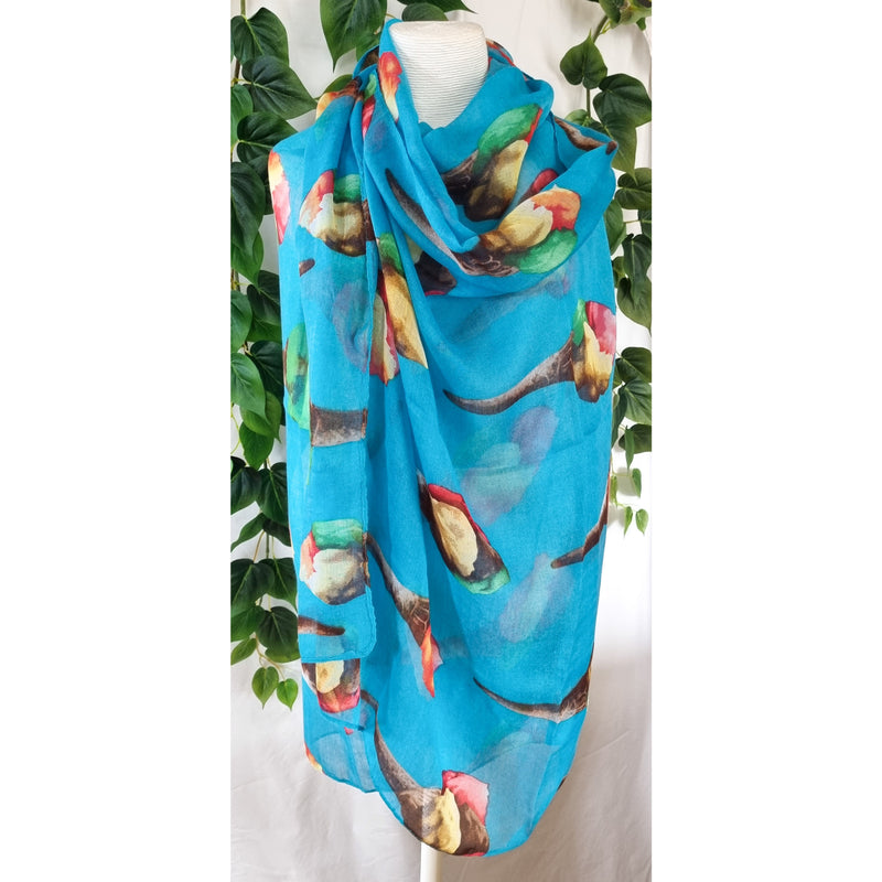 Viscose Scarf - Ice Cream Turquoise