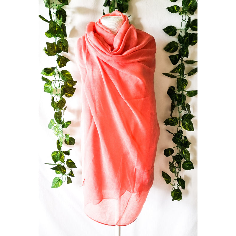 Viscose Scarf - Peach
