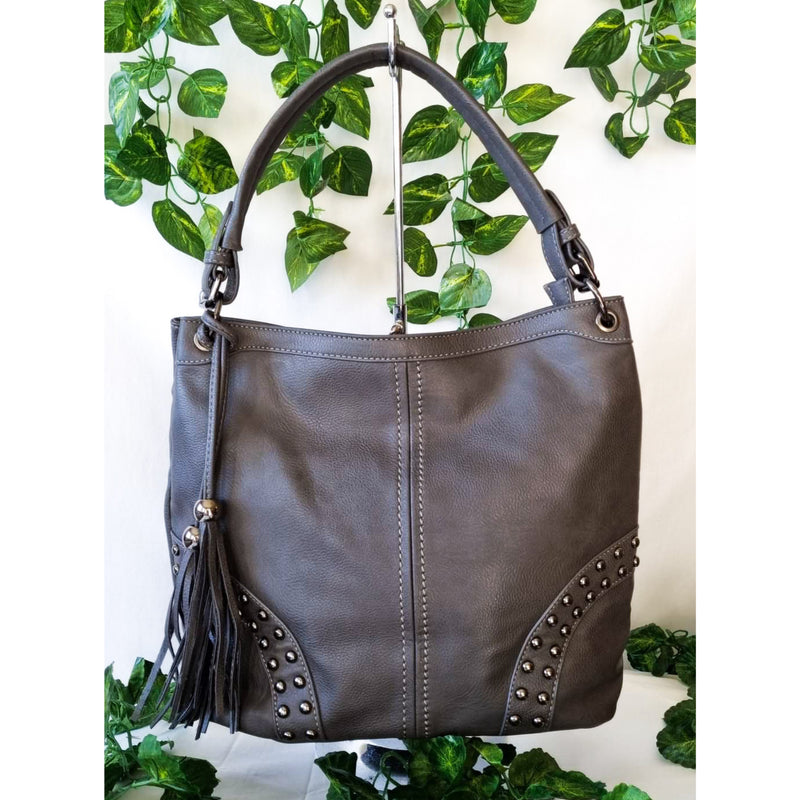 Oh Italia Handbag - Vittoria - Charcoal