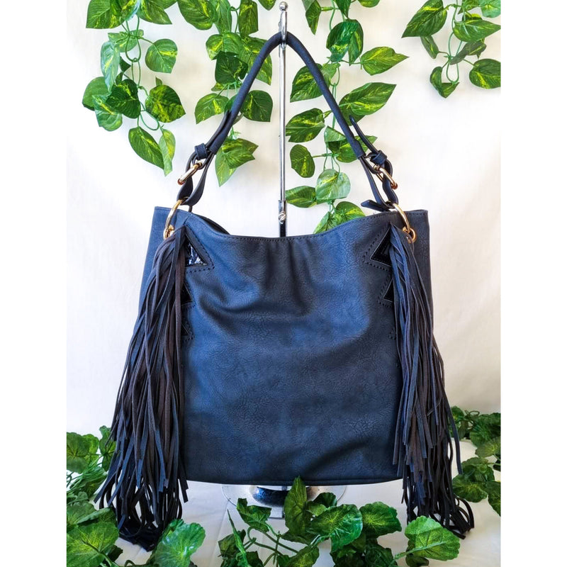 Oh Italia Handbag - Roma - Dark Denim