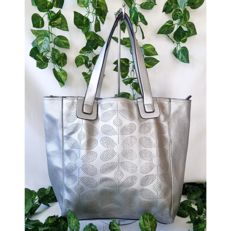 Oh Italia Handbag - Florence - Silver