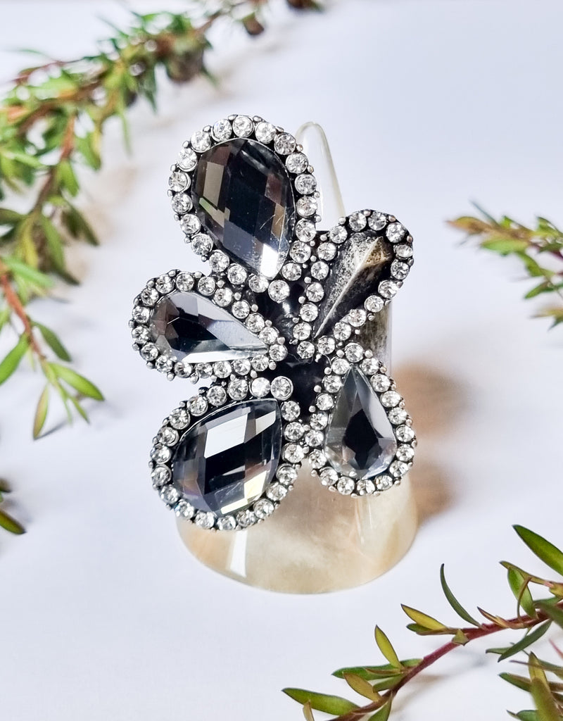 Milano Swarovski Ring - 5 Flor Cry