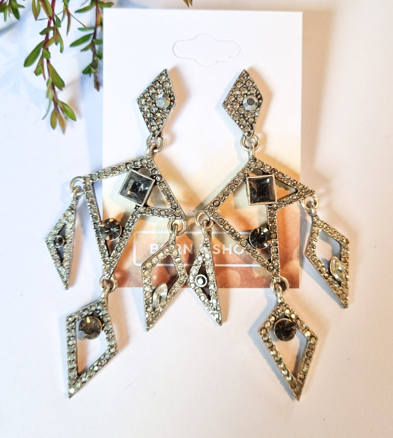 Milano Swarovski Soph Earrings- CBDC