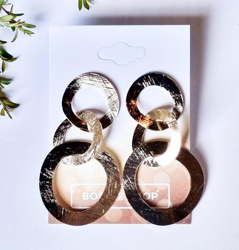 Paris Contemporary Chic Earrings- LAYCGO