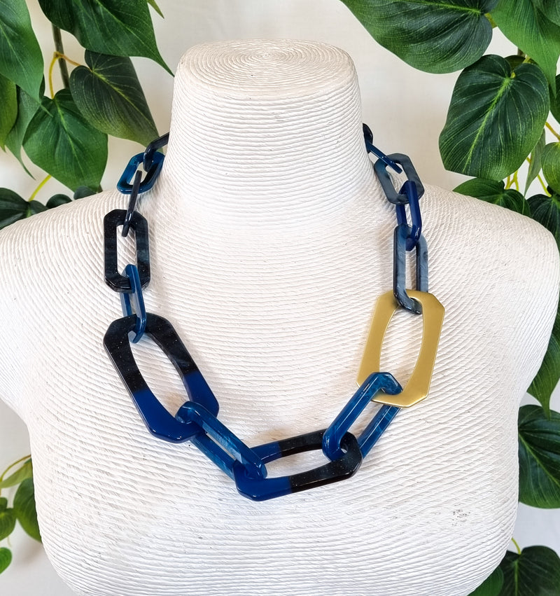 Saint Germain Contemporary Chic Necklace - BLRESM
