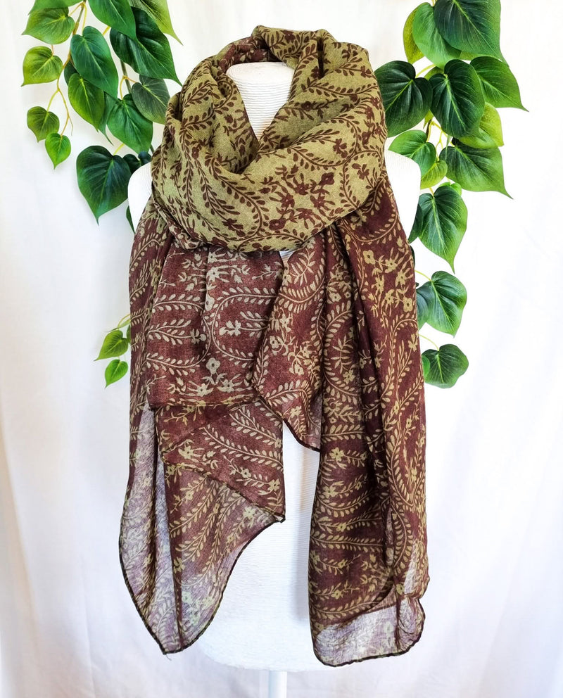 Viscose Scarf - Modern Olive