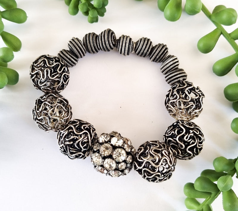 Milano Swarovski Bracelet - Crystal Ball