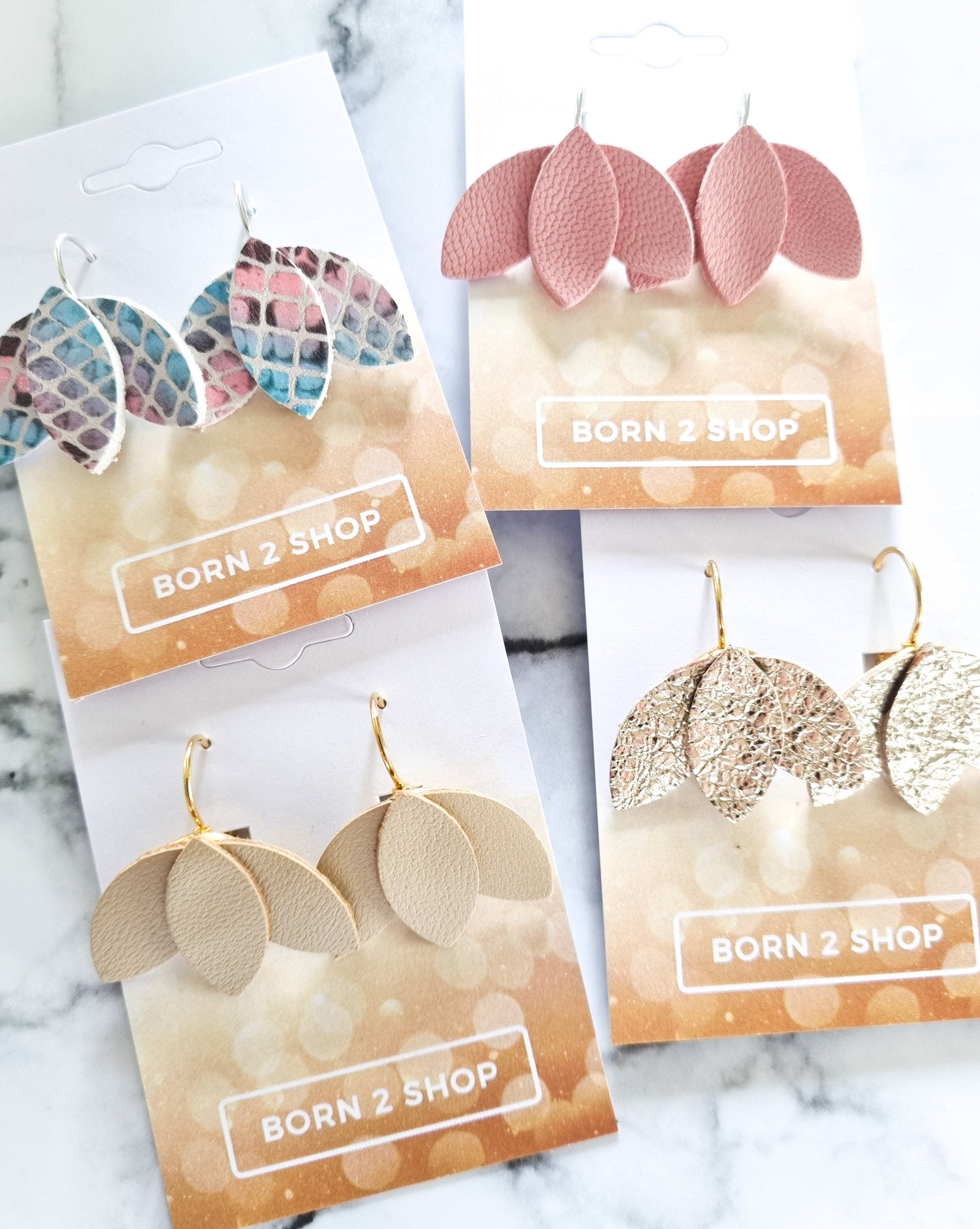 Nouvelle Zealande Chic Earrings - Leaves