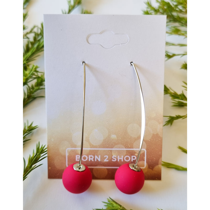 Paris Contemporary Chic Earrings- BALLHPSIL