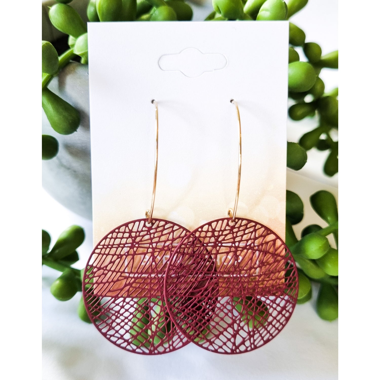 Paris Contemporary Chic Earrings- CHATMERGO