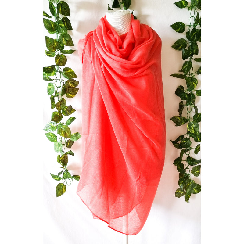 Viscose Scarf - Melon