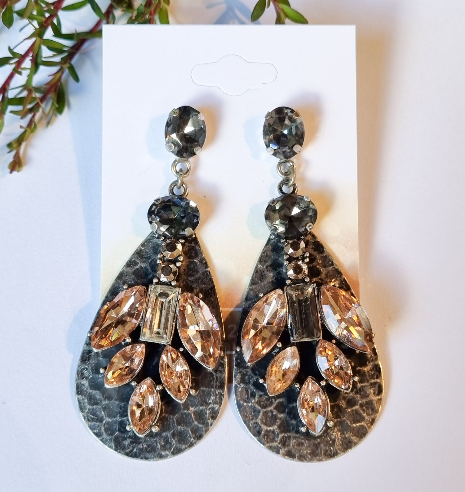 Milano Swarovski Soph Earrings -VRCFEATH