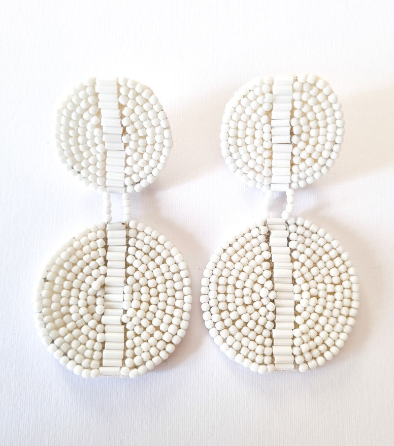 New York Chic Earrings- DCWHT