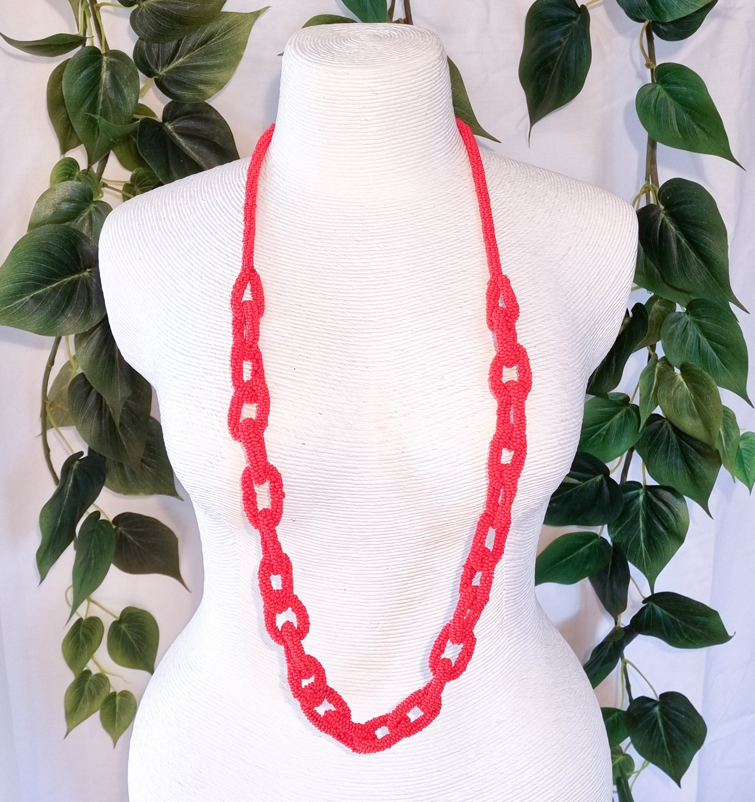 New York Chic Necklace-BDLK-RED