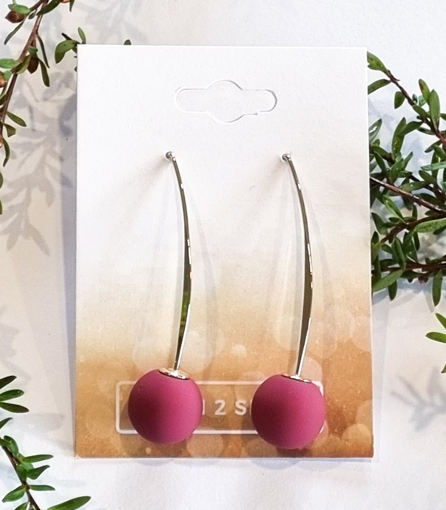 Paris Contemporary Chic Earrings- BALLFUCFEDGO