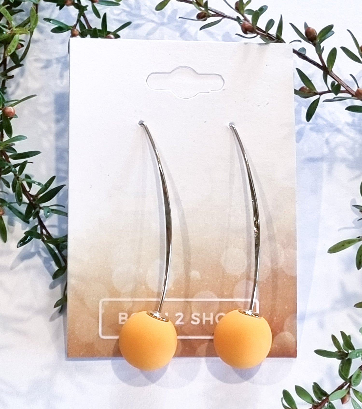Paris Contemporary Chic Earrings- BALLYELLOWGO