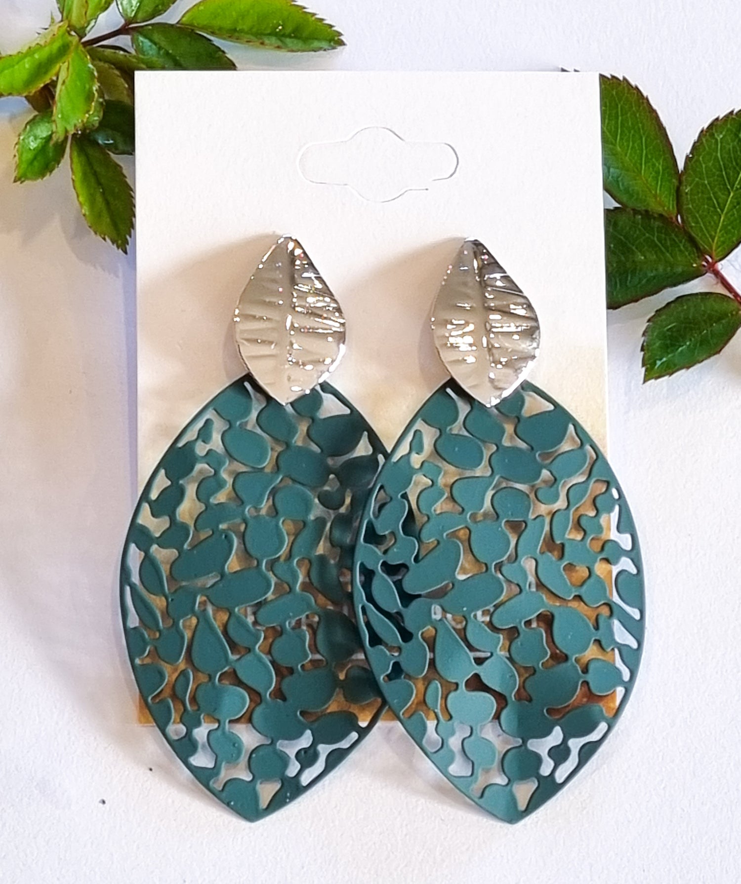 Paris Contemporary Chic Earrings- FLDKGRNSIL