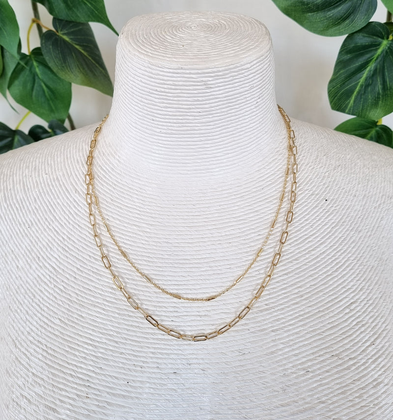 Paris Contemporary Chic Necklace- DCHAINGO