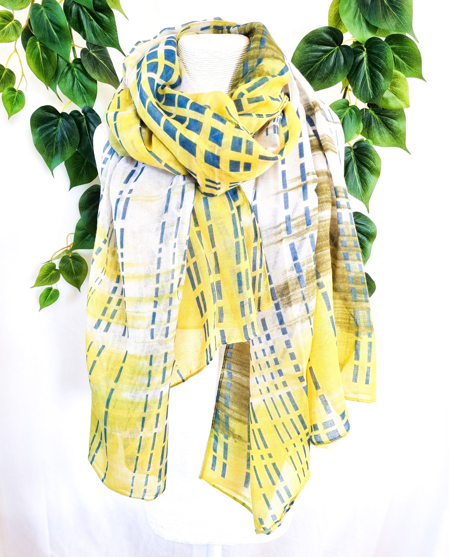 Viscose Scarf - Casual Yellow