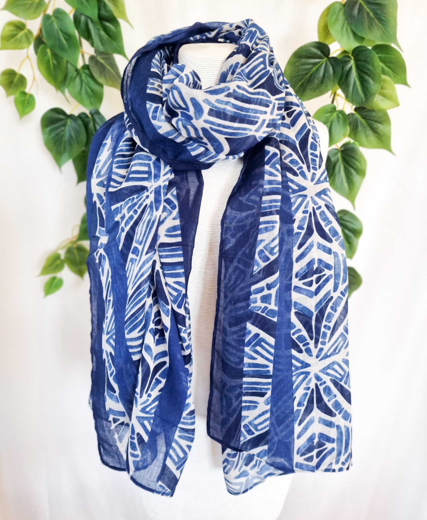 Viscose Scarf - Contemporary Blue