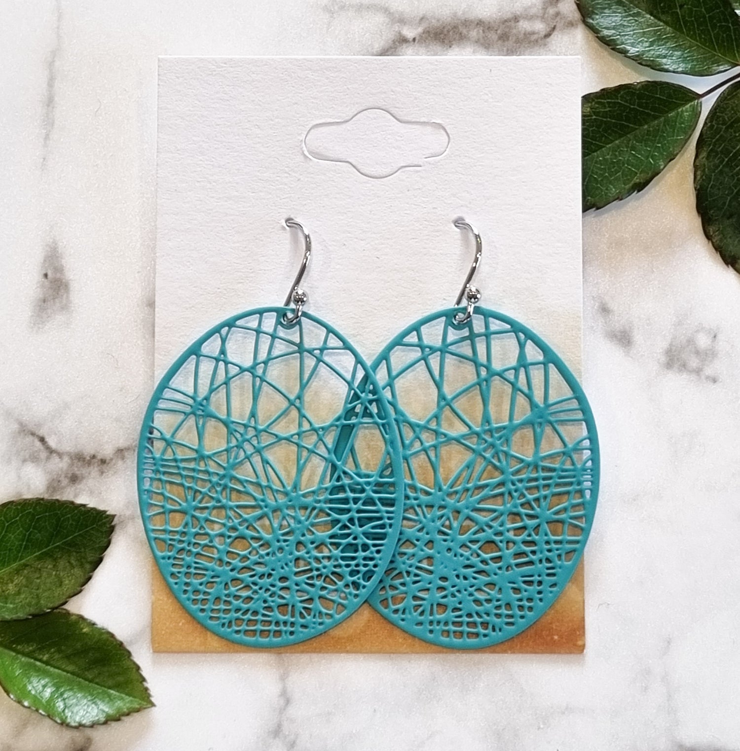 Paris Contemporary Chic Earrings - HATCHDTURQSIL