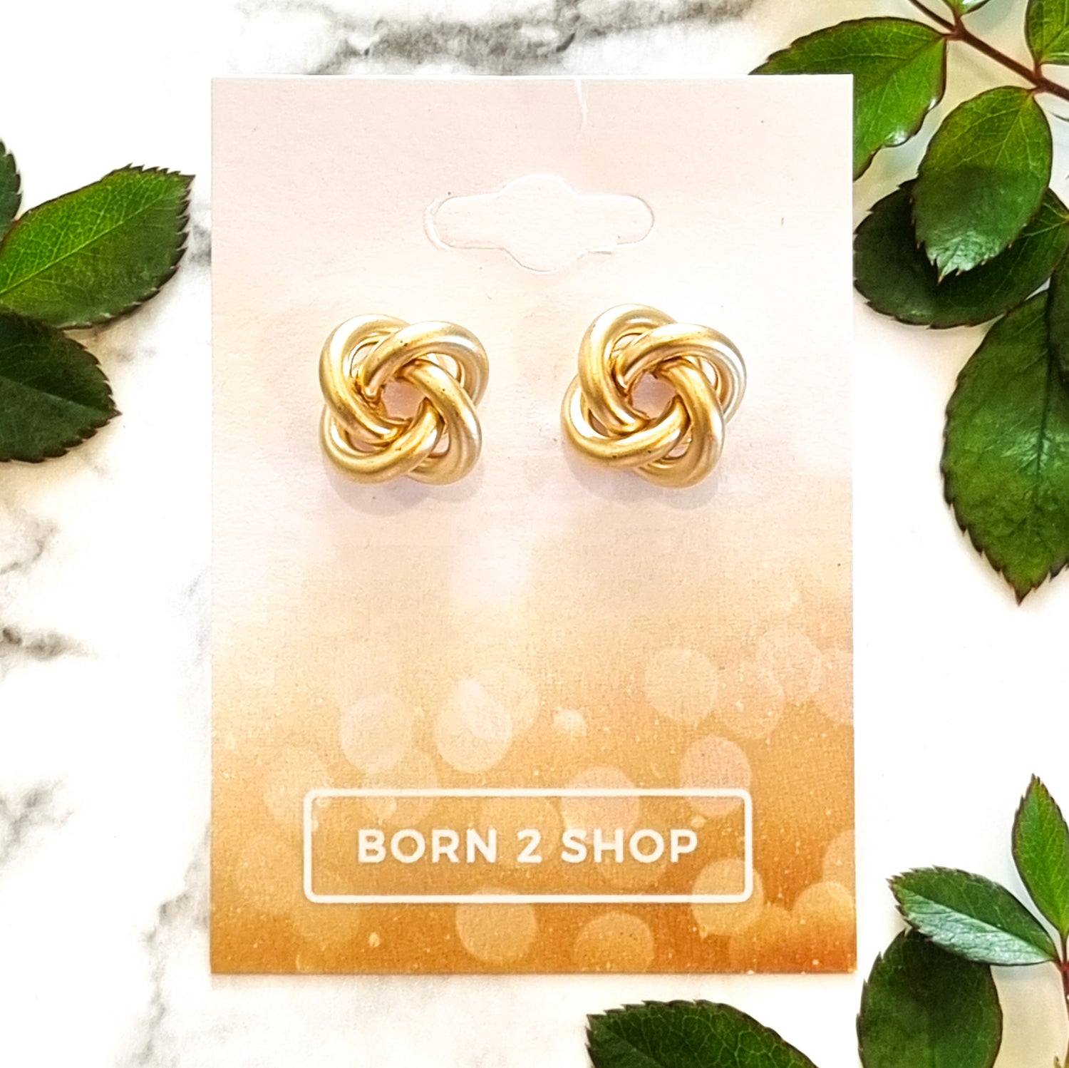 Paris Contemporary Chic Earrings- KNOTGO