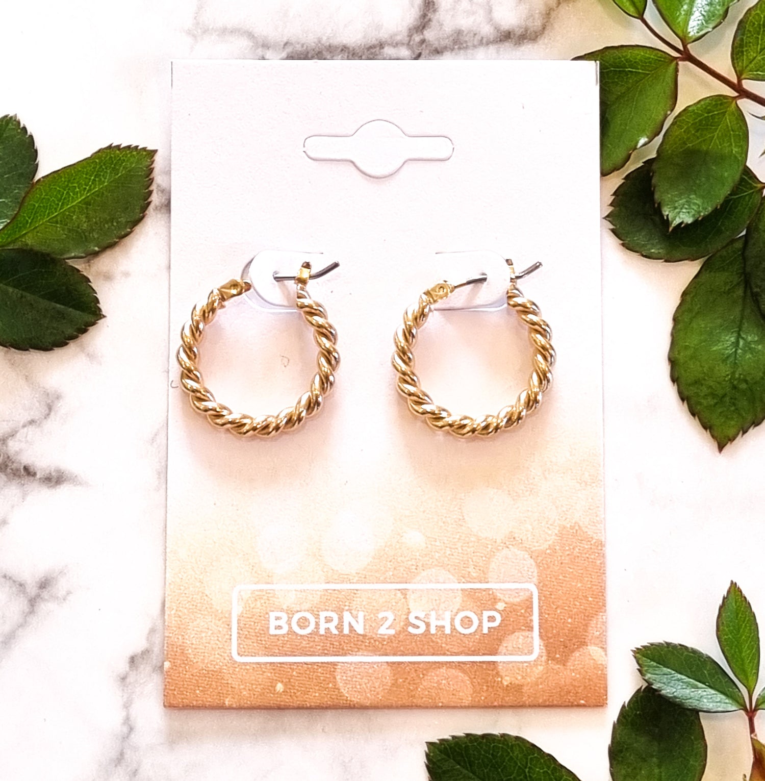 Paris Contemporary Chic Earrings- TWHOOPGO