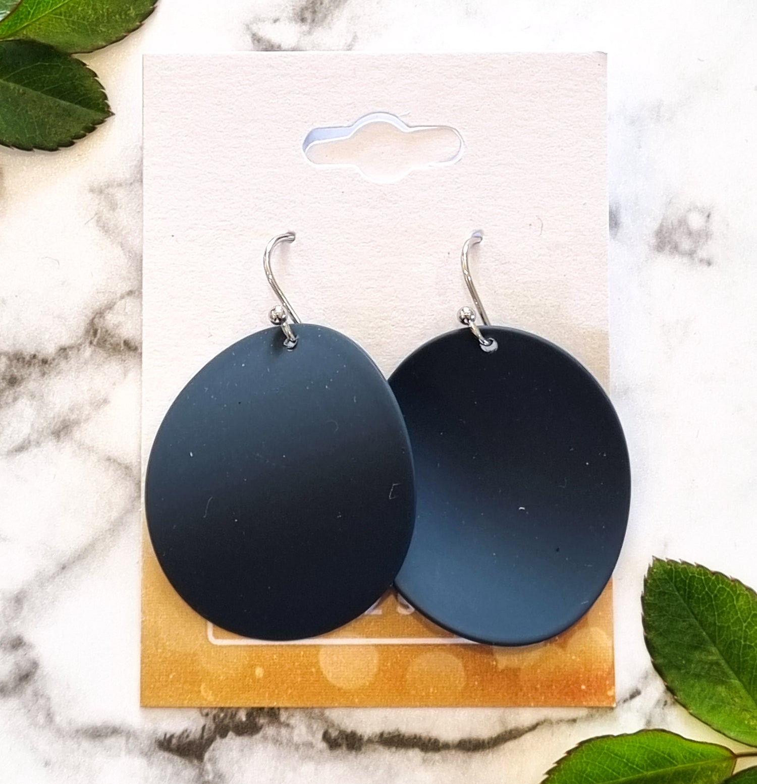 Paris Contemporary Chic Earrings- DISCECLBLSIL