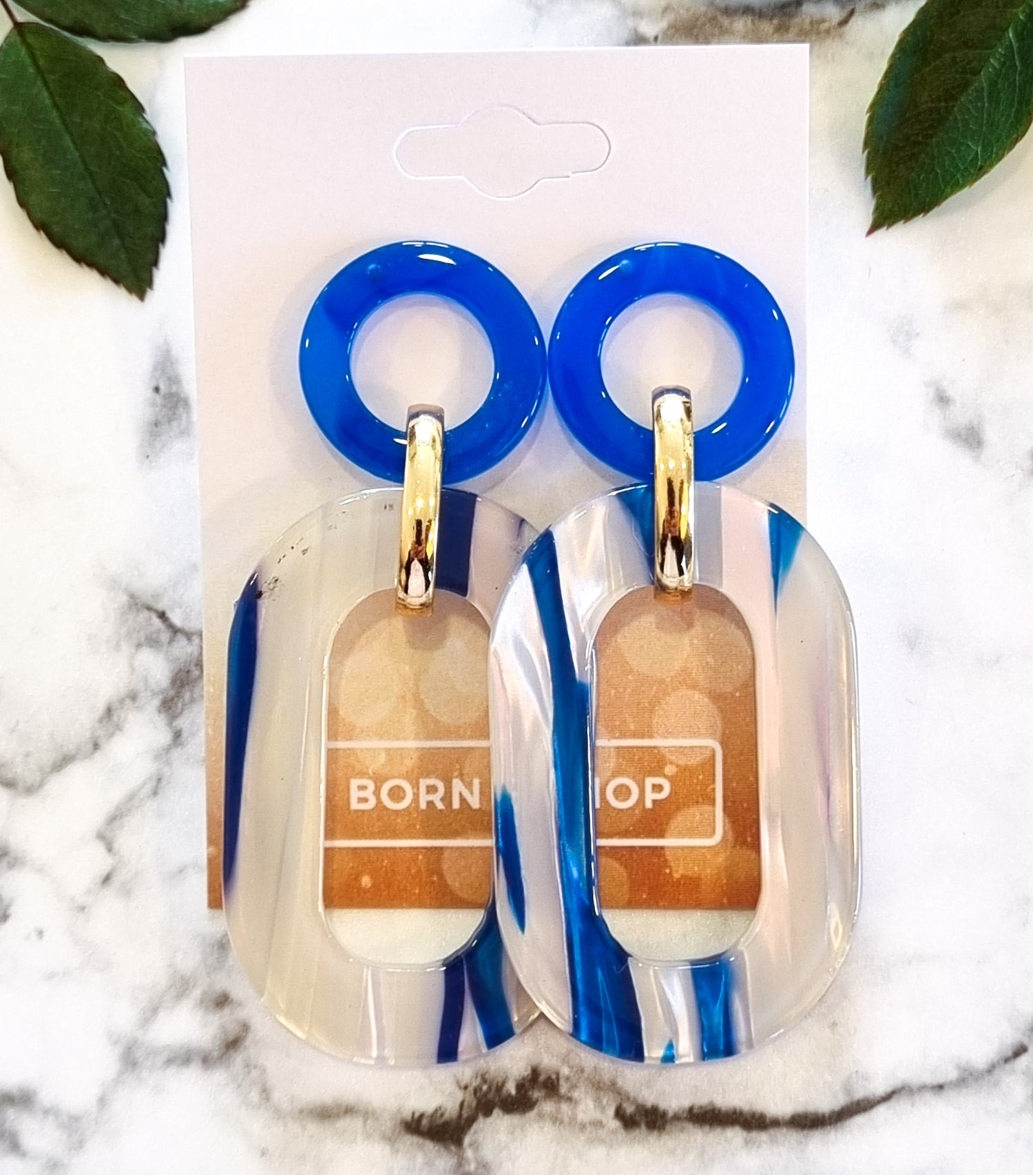 Saint Germain Contemporary Chic Earrings - BLSTRDROP