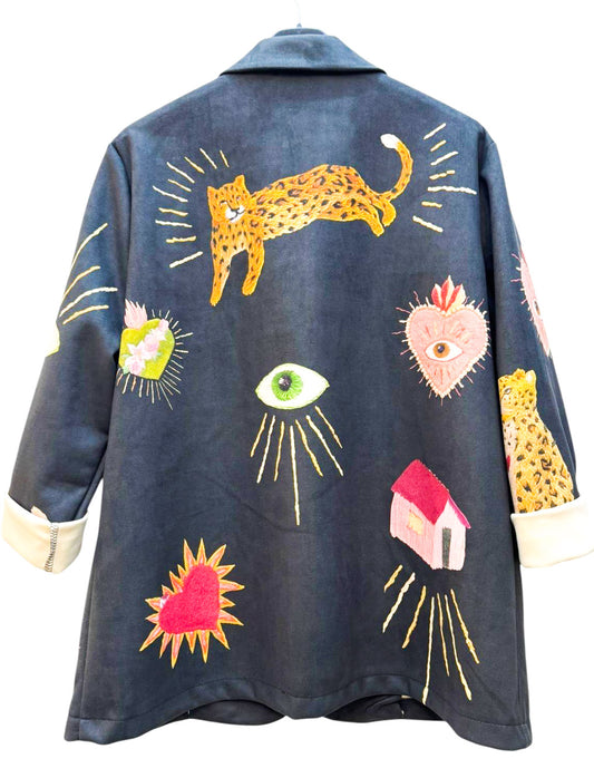 Ella Blanca - Leopard Jacket