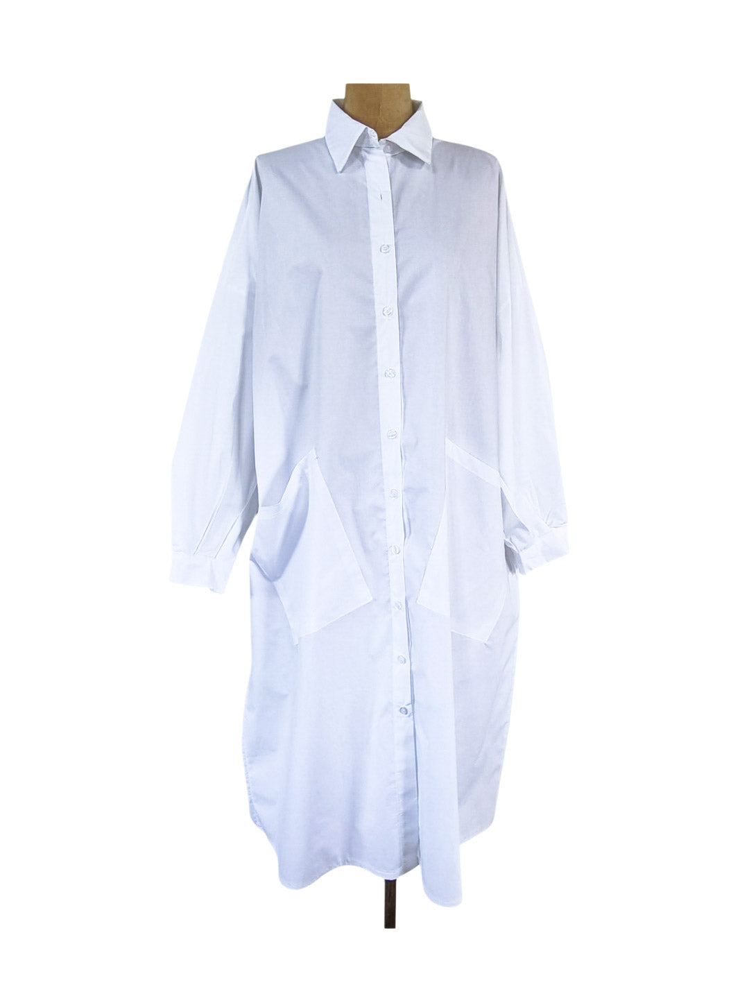 Ella Blanca - Crisp Cotton Shirt - White