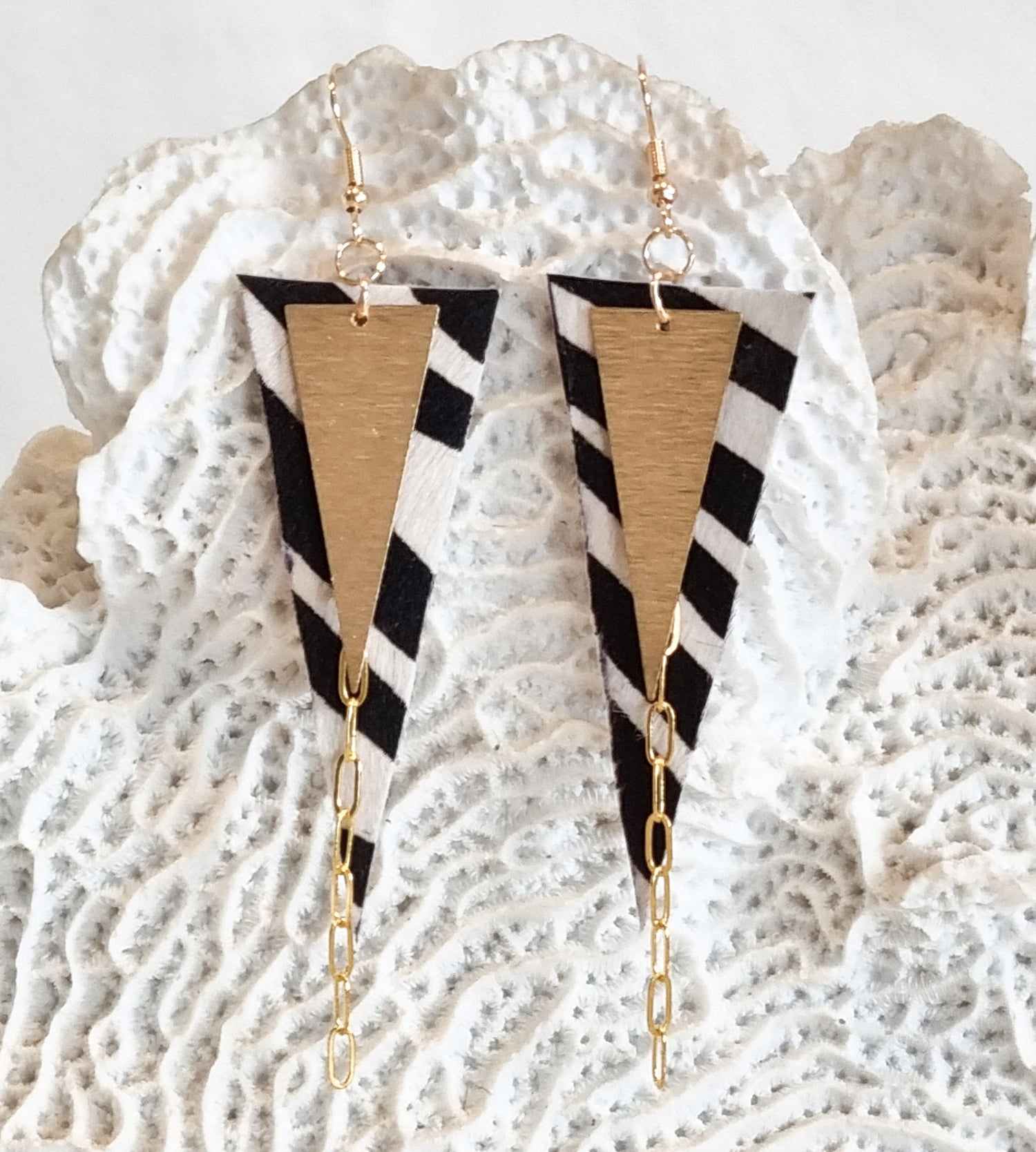 Nouvelle Zelande Chic Earrings - HTRIZEBGO