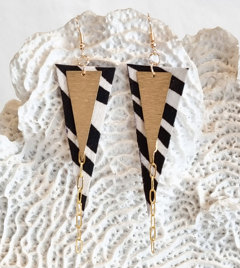 Nouvelle Zelande Chic Earrings - HTRIZEBGO
