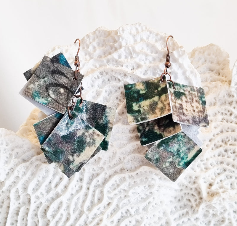 Nouvelle Zelande Chic Earrings - MULTISQCAMO