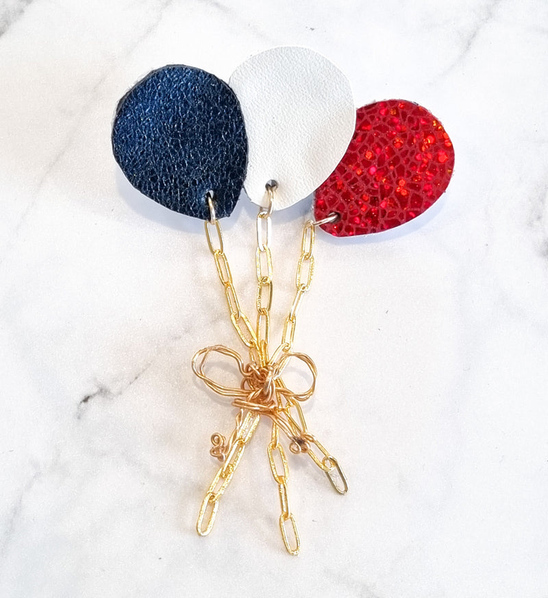 Nouvelle Zelande Chic Brooch - Medium Balloons FR