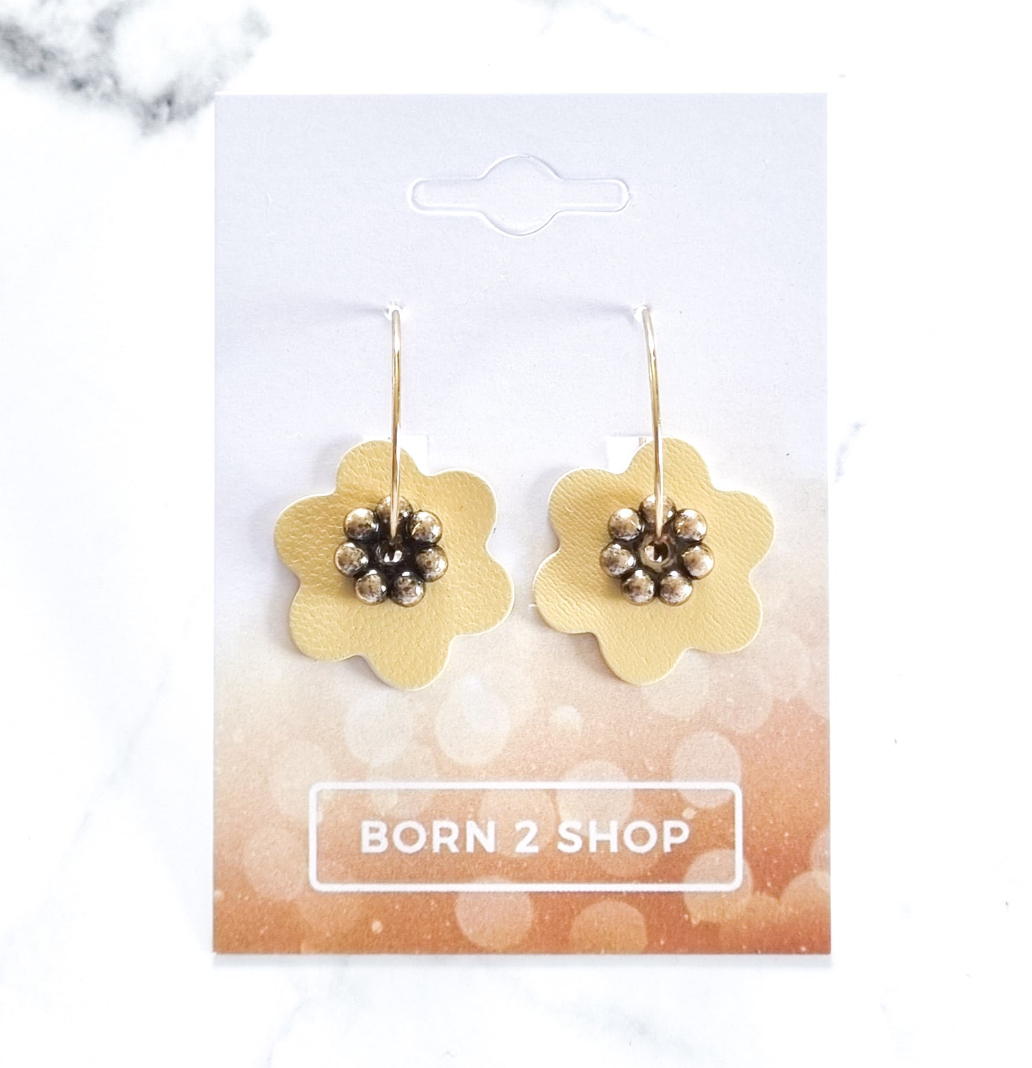 Nouvelle Zelande Chic Earrings - Flowers Yellow Gold
