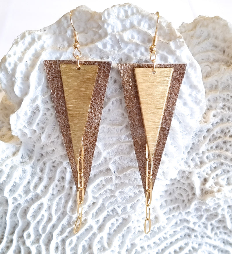 Nouvelle Zelande Chic Earrings - HTRIGOGO
