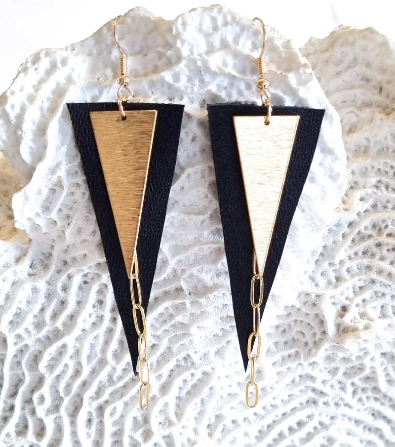 Nouvelle Zelande Chic Earrings - HTRIBLKGO