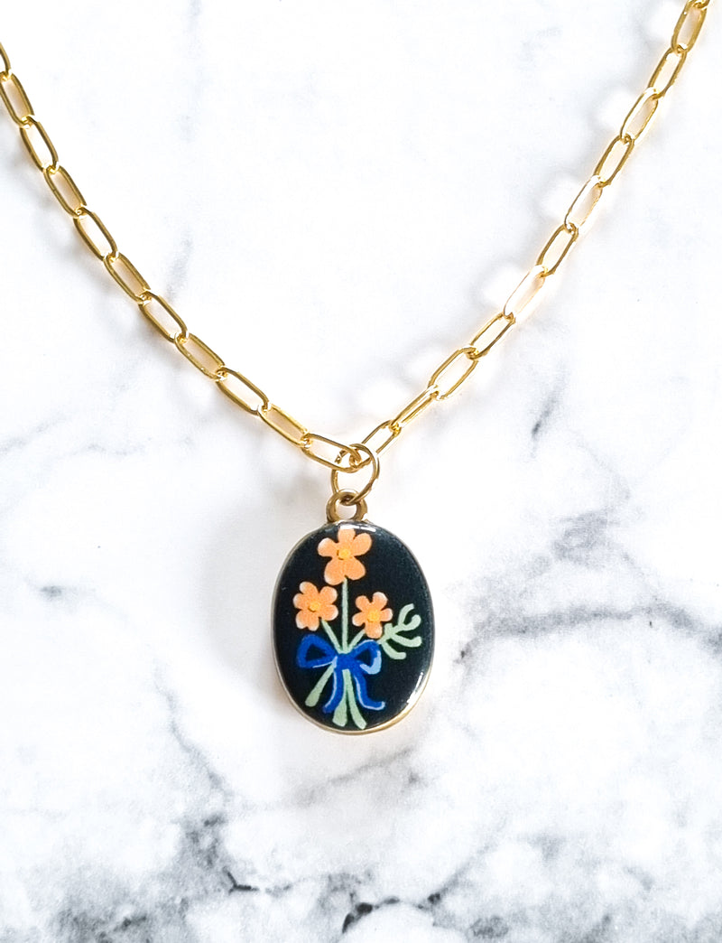 Nouvelle Zelande Chic Necklace - BLFLOWGO