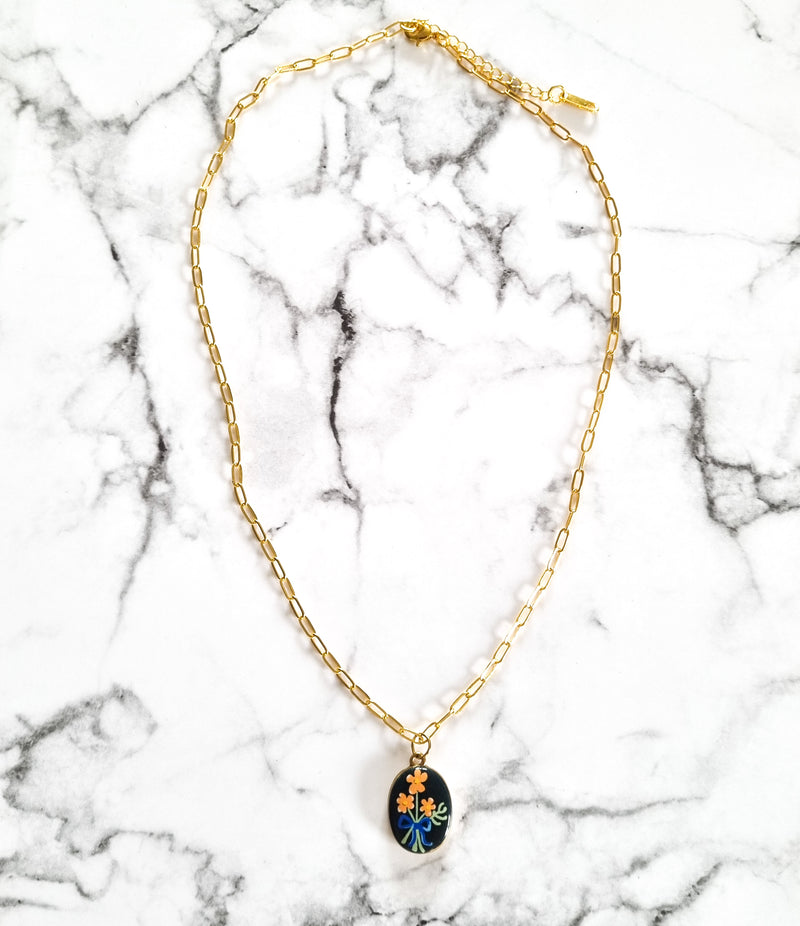 Nouvelle Zelande Chic Necklace - BLFLOWGO